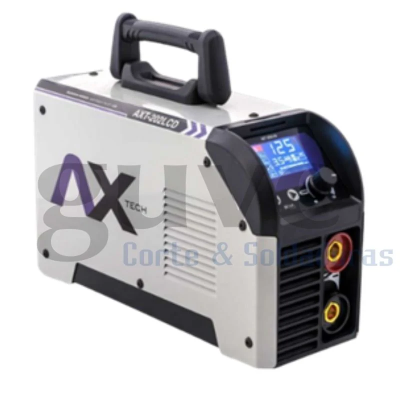 AXT-202LCD Soldadora inversor, Electrodo y TIG LIFT Bi-Voltaje, con pantalla LCD 200A