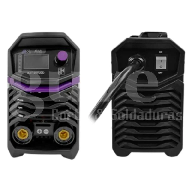 AXT-257LCD Soldadora inversor, Electrodo y TIG LIFT Bi-Voltaje, con pantalla LCD 250A