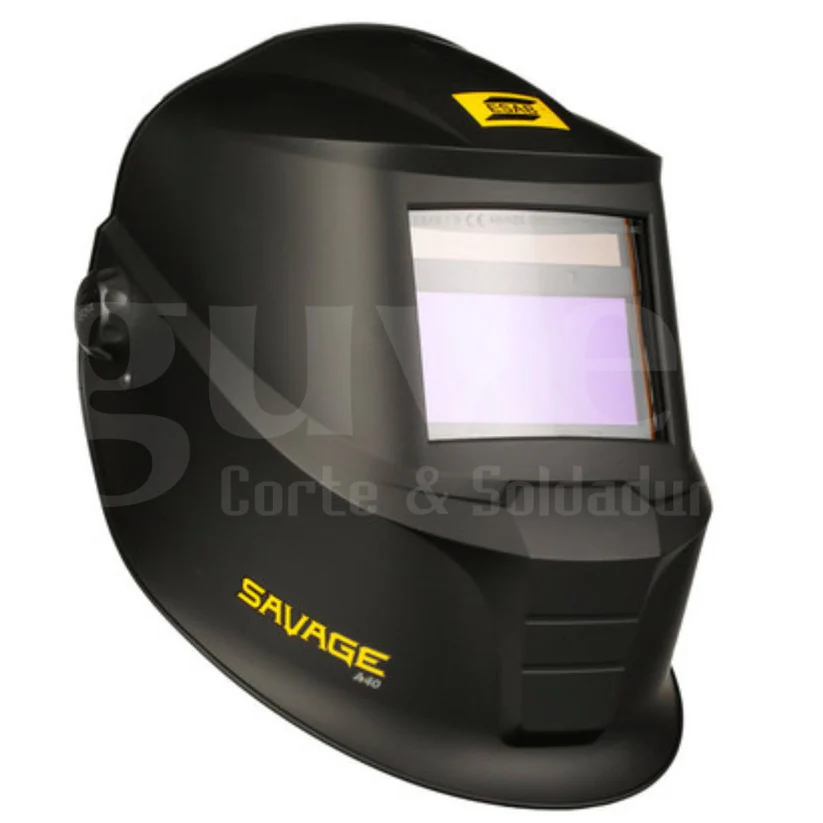 Careta Electrónica ESAB SAVAGE A40 NEGRA