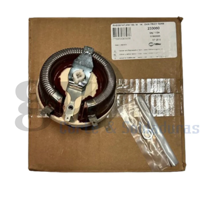 RHEOSTAT, WW 150. W 14 OHM MILLER