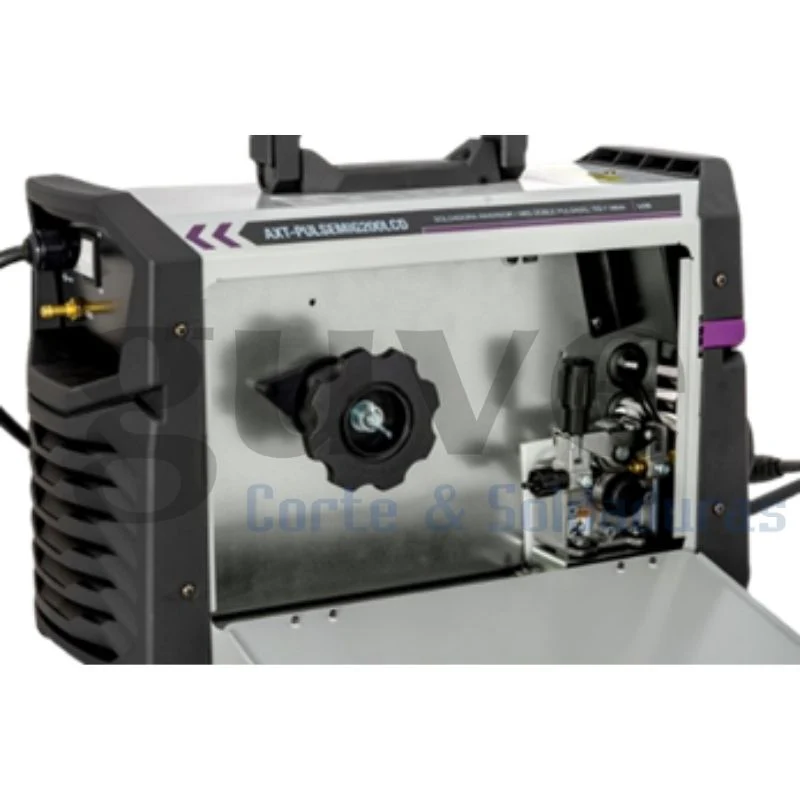 Soldadora inversor AXT-PULSEMIG200LCD