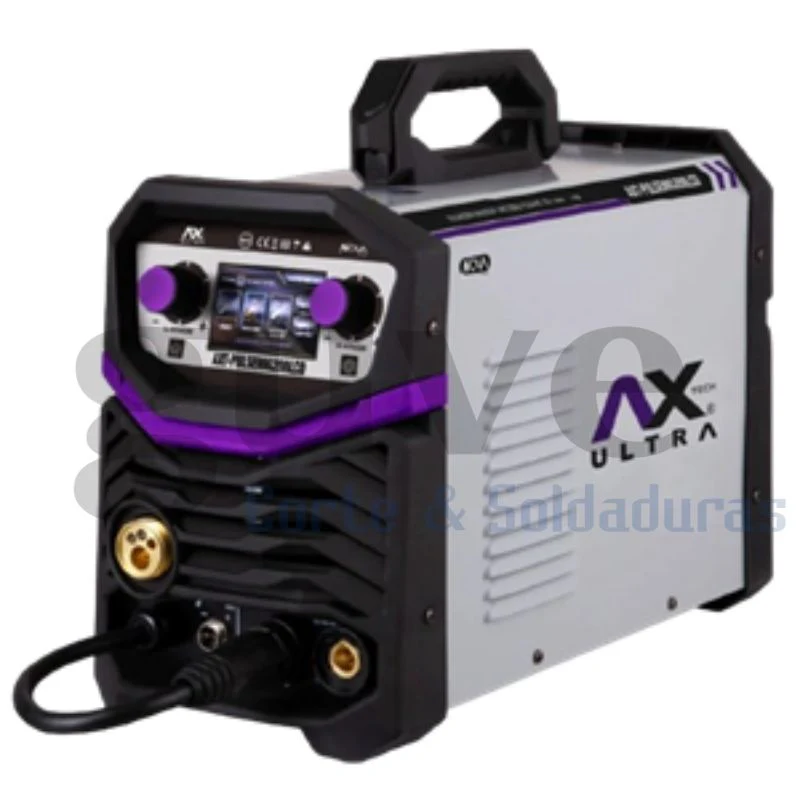 Soldadora inversor AXT-PULSEMIG200LCD