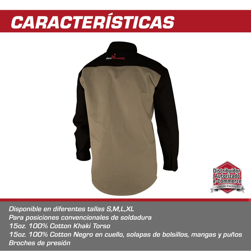 Camisola Soldador Lincoln Profesional RFTA