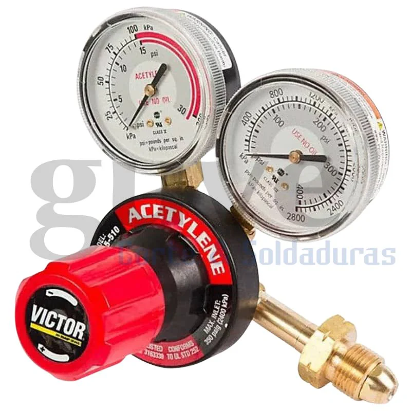 Regulador VICTOR CUT SKILL G350-15-510 Acetileno