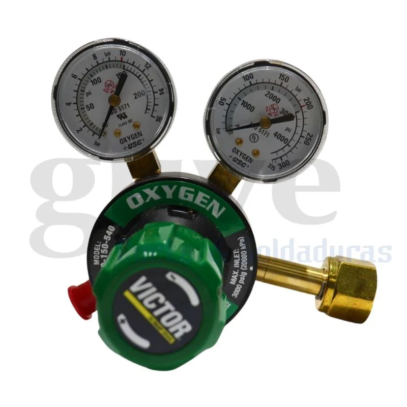 Regulador VICTOR CUT SKILL G350-150-540 Oxígeno
