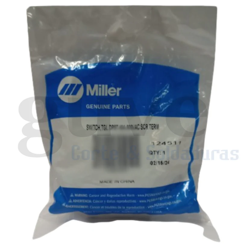 SWITCH TGL DPST 40A 600VAC SCR TERM MILLER 124511 - Image 3